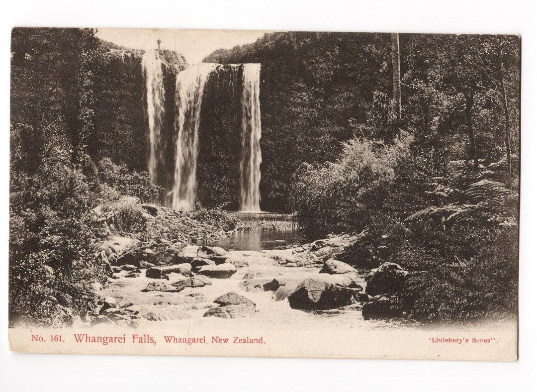 Postcard of Whangarei Falls Whangarei. - 44821 - Postcard image 0