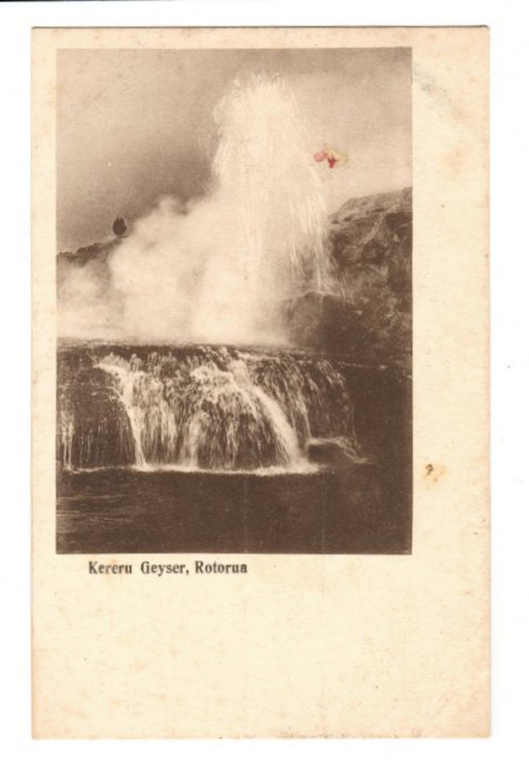 Postcard of Kereru Geyser Rotorua. - 46071 - Postcard image 0