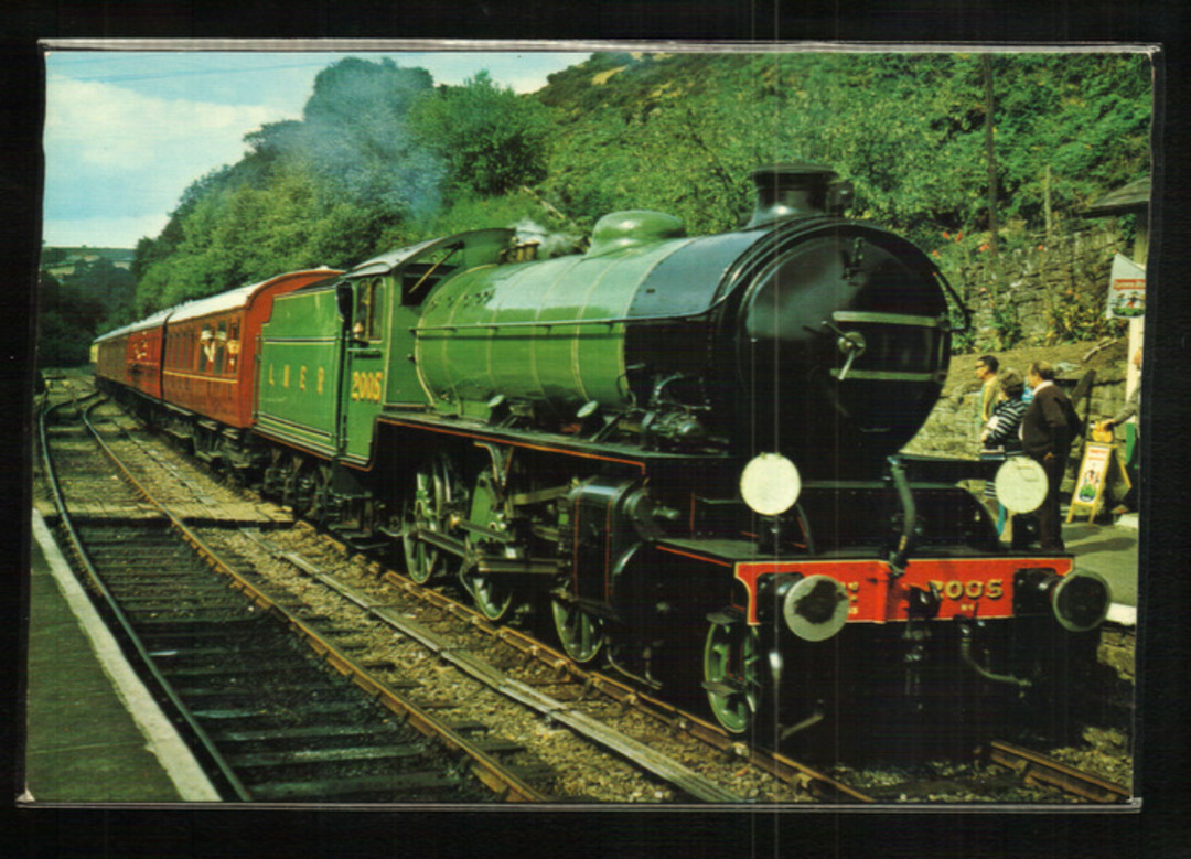 Modern Coloured Postcard of LNER Class K1 2-6-0 #2005. - 440005 - Postcard image 0