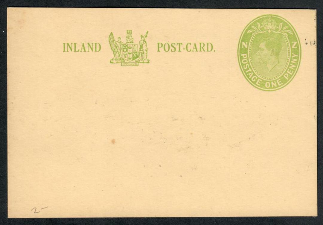 NEW ZEALAND 1940 Postal Stationery Postcard Geo 6th 1d Yellow-Green on Buff Card used by The Guild of St Mark. - 34110 - PostalS image 0