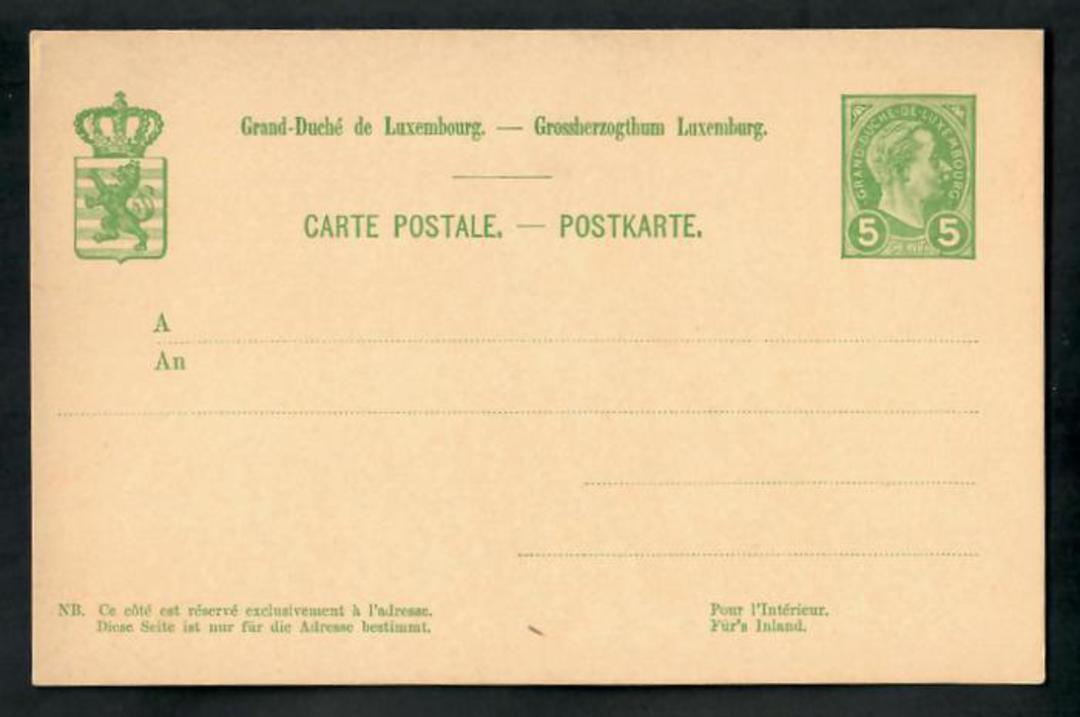 LUXEMBOURG Carte Postale. Dark Green. - 20156 - Postcard image 0