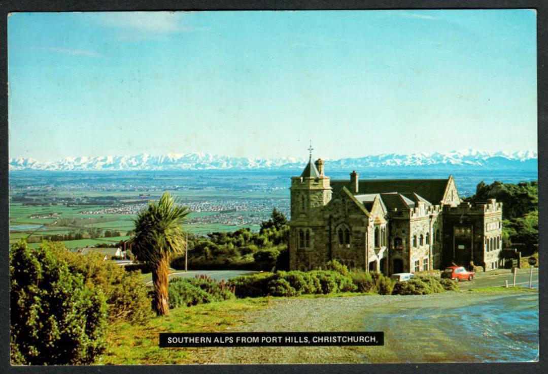 SOUTHERN ALPS from the Port Hills. Modern Coloured Postcard by PPP. - 448254 - Postcard image 0