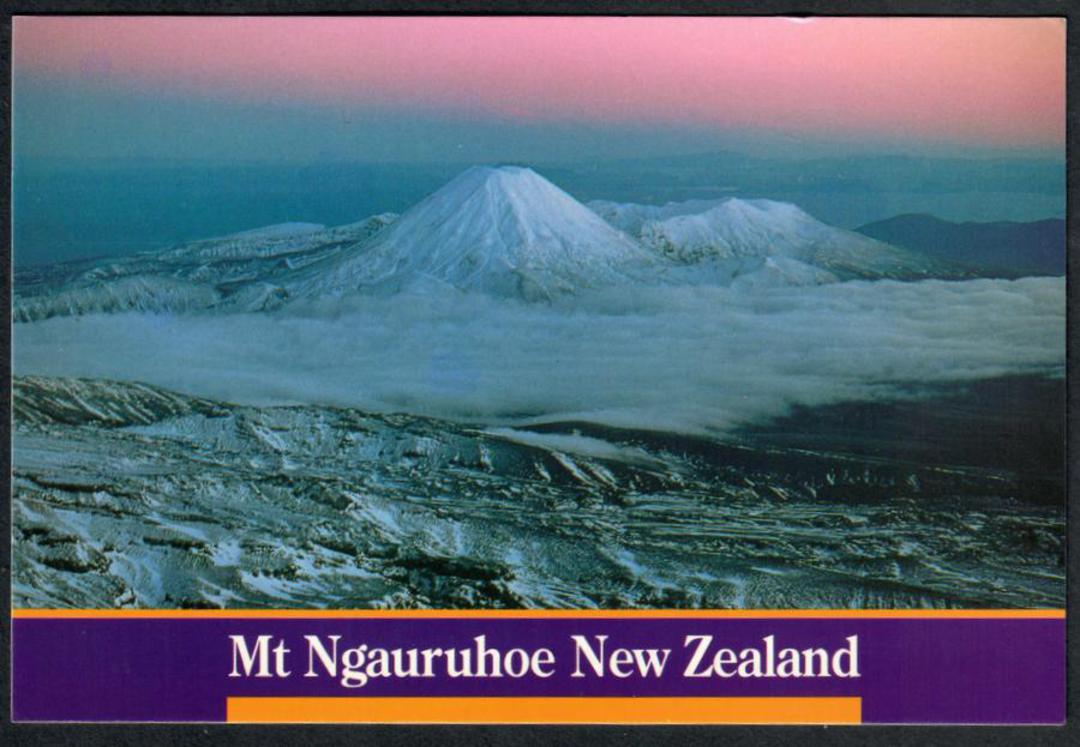 MT NGAURUHOE Modern Coloured Postcard. - 446807 - Postcard image 0