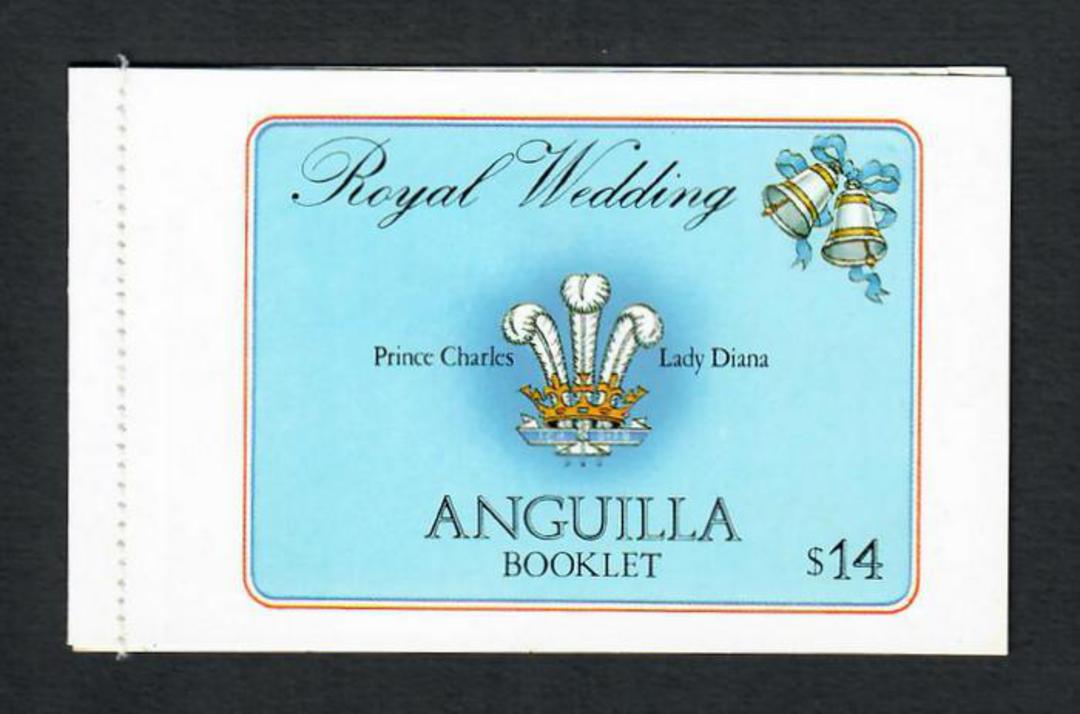 ANGUILLA 1981 Royal Wedding of Prince Charles and Lady Diana Spencer. 3 Booklets. - 30621 - Booklet image 0
