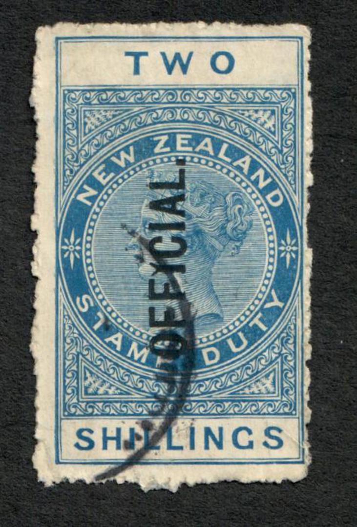NEW ZEALAND 1882 Victoria 1st Long Type Postal Fiscal 9/- Orange. - 74076 - Mint image 0
