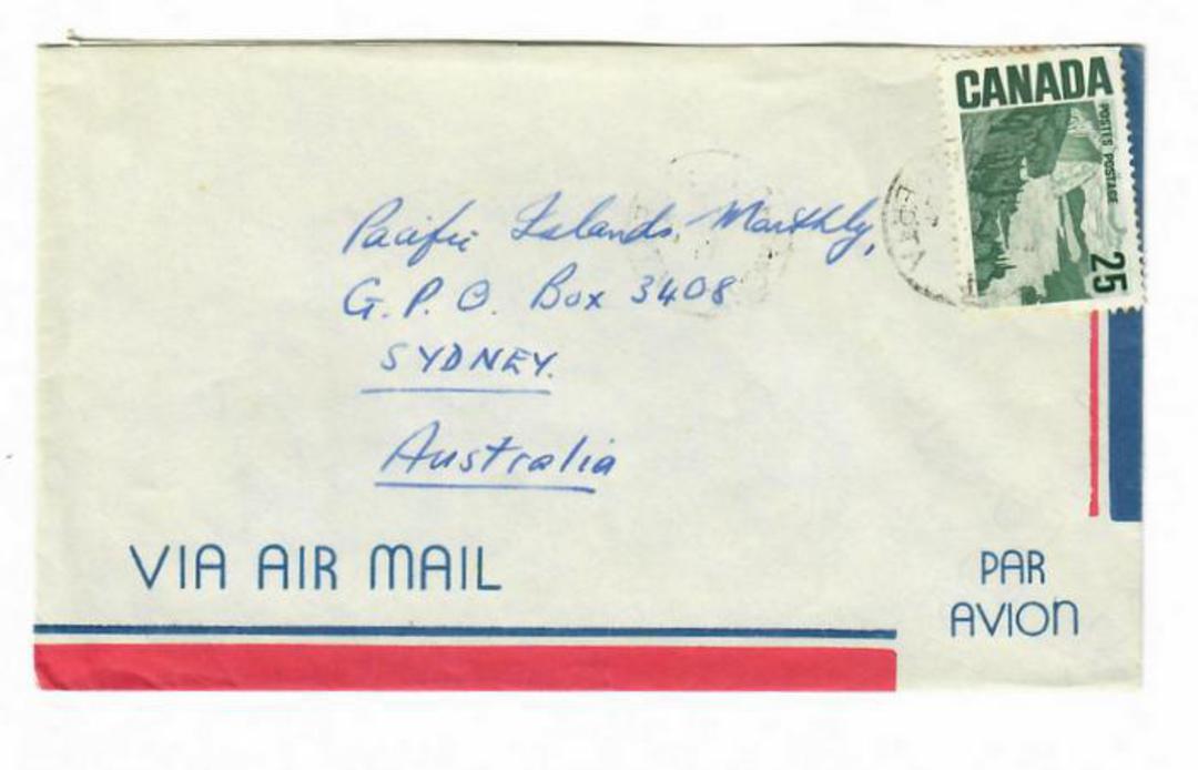 CANADA 1967 Airmail Letter to Australia. - 32096 - PostalHist image 0