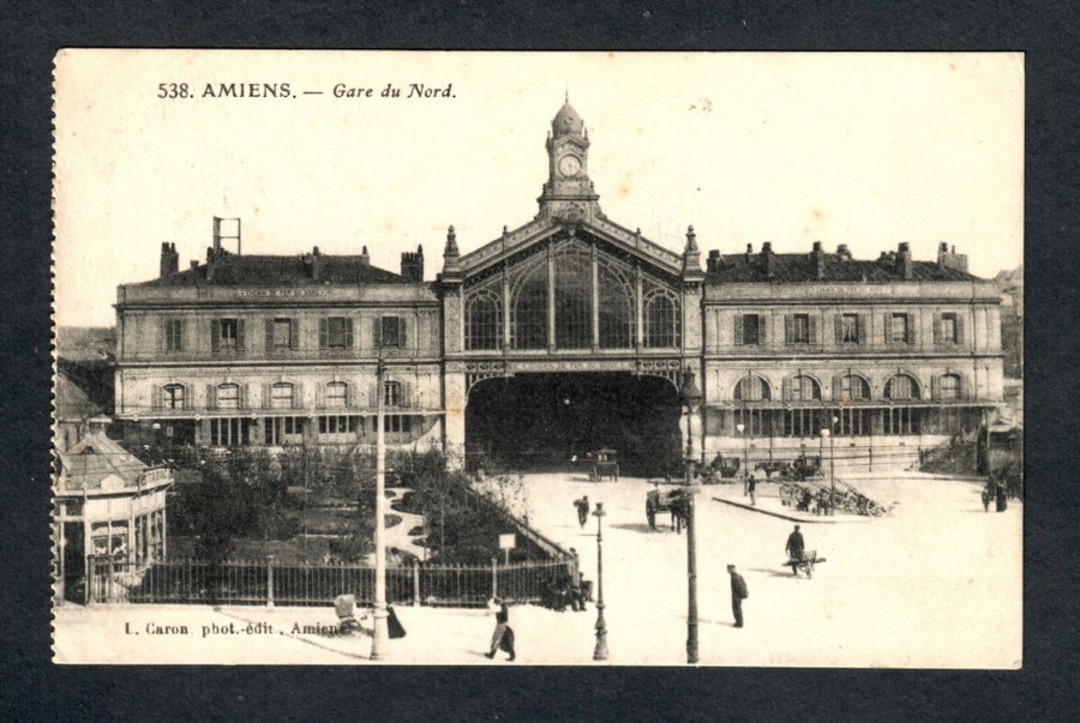 FRANCE Carte Postale Le Gare du Nord Amiens. - 240552 - Postcard image 0