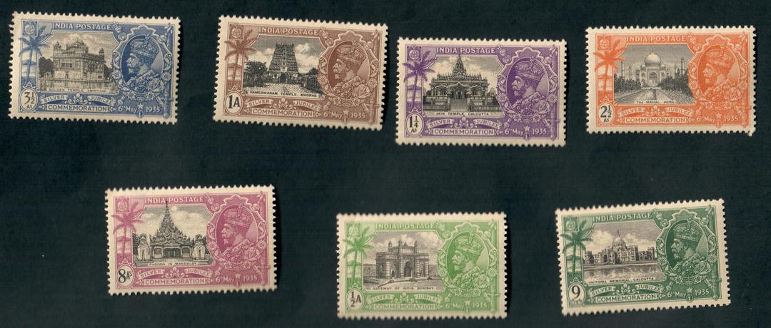 INDIA 1935 Silver Jubilee. Set of 4. - 70915 - UHM image 0