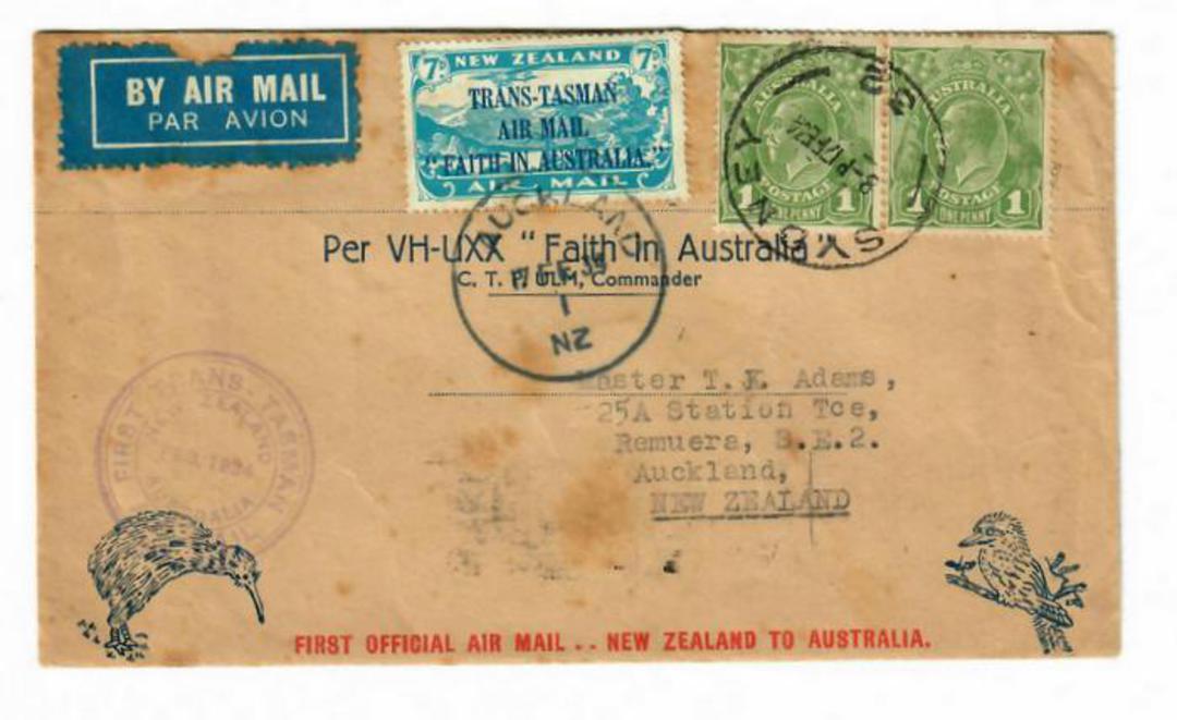 AUSTRALIA 1970 50th Anniversary of Qantas Set of 2 on first day cover. - 30126 - FDC image 0