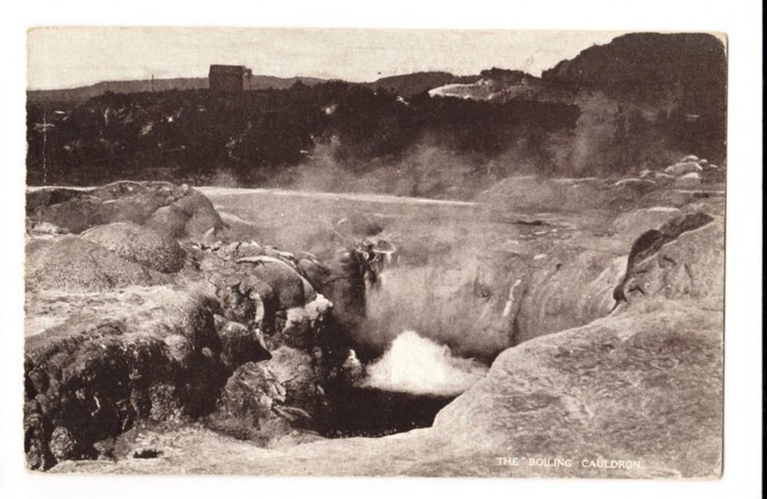 Postcard by Iles of Boiling Cauldron Rotorua. - 246079 - Postcard image 0