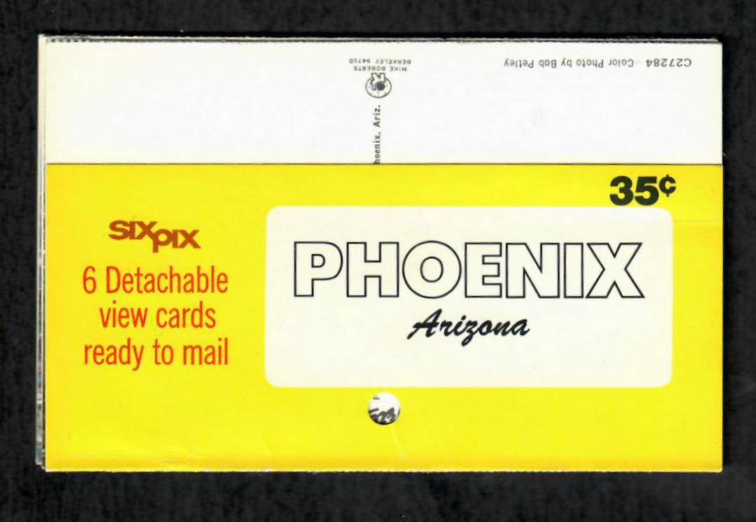 USA Phoenix Arizona. 6 pack of postcards. - 444897 - Postcard image 0