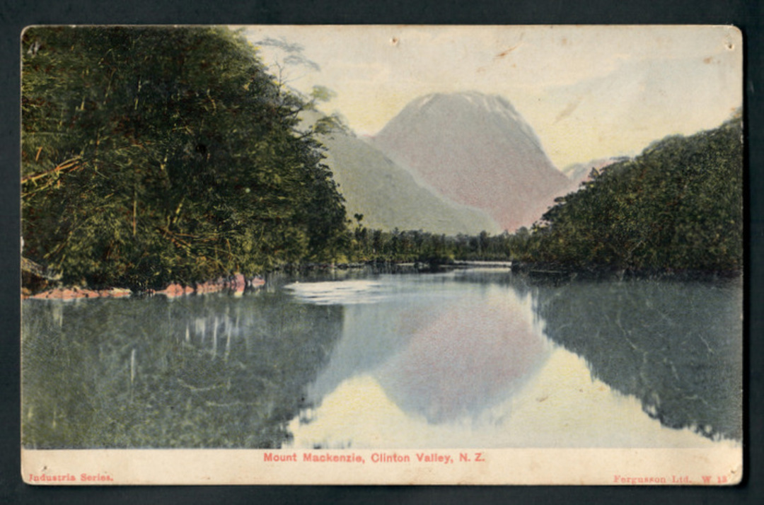 Coloured Postcard of Mount Mackenzie Clinton Valley. - 249801 - Postcard image 0