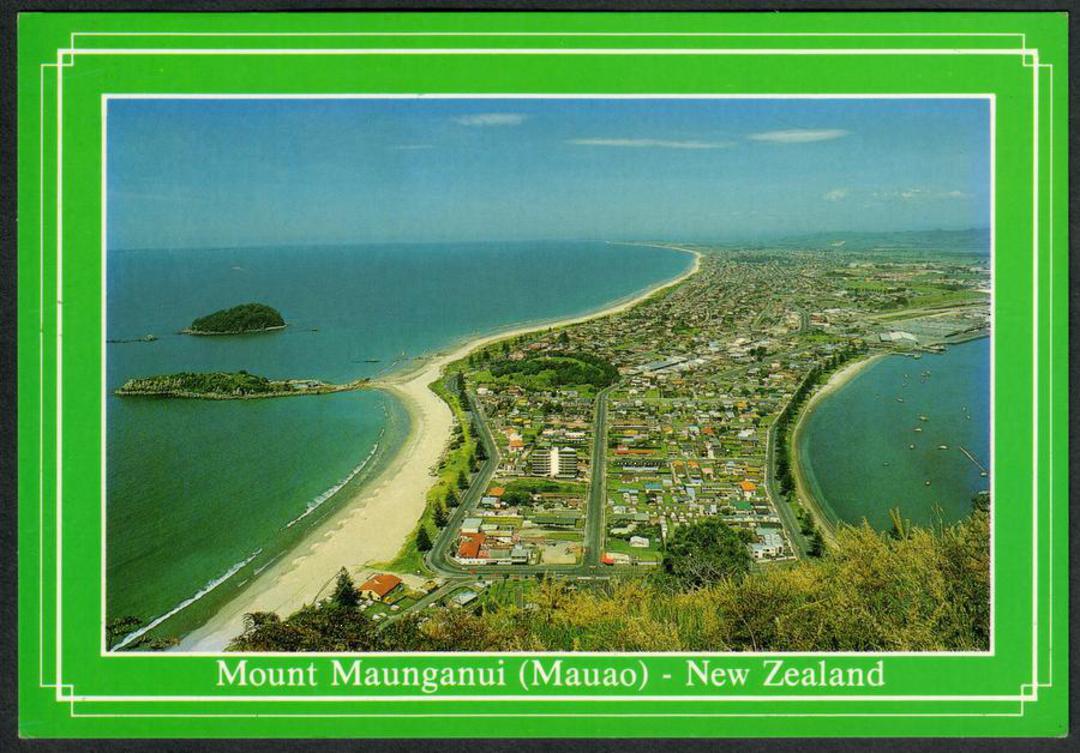 MOUNT MAUNGANUI Modern Coloured Postcard. - 446329 - Postcard image 0