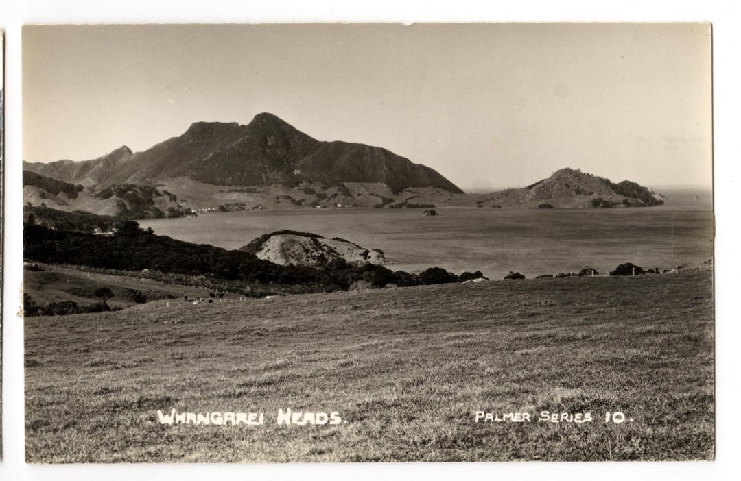 Real Photograph by T G Palmer & Son of Whangarei Heads. - 44763 - Postcard image 0