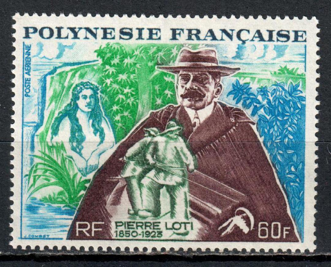 FRENCH POLYNESIA 1973 50th Anniversary of the Death of Pierre Loti. - 82601 - UHM image 0