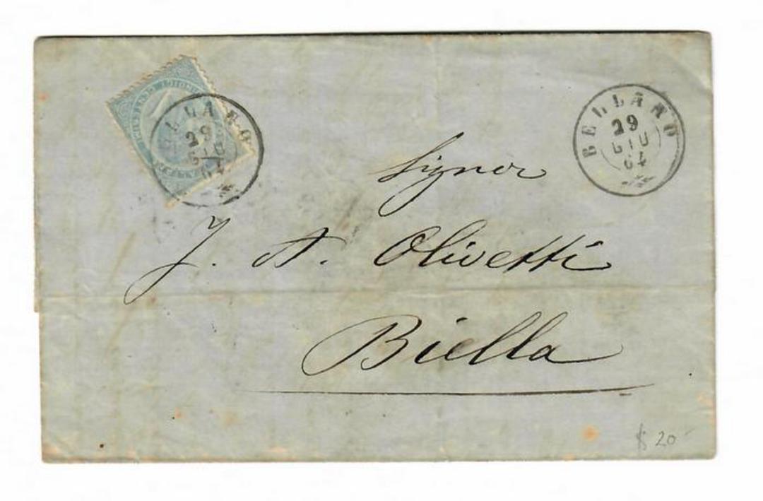 ITALY 1864 Early Cover. - 30488 - PostalHist image 0