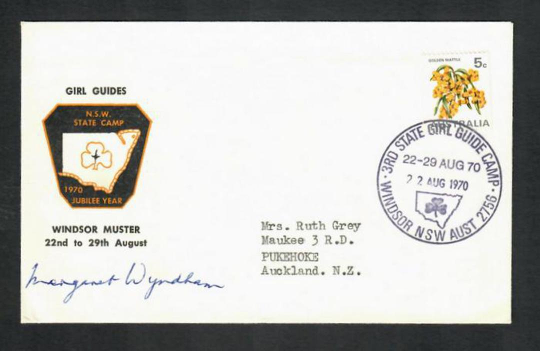 AUSTRALIA 1970 3rd State Girl Guide Camp. Special Postmark. - 32273 - Postmark image 0