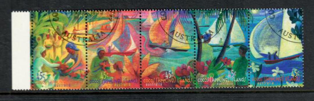 COCOS (KEELING) ISLANDS 1999 Hari Raya. Strip of 5. - 52542 - UHM image 0