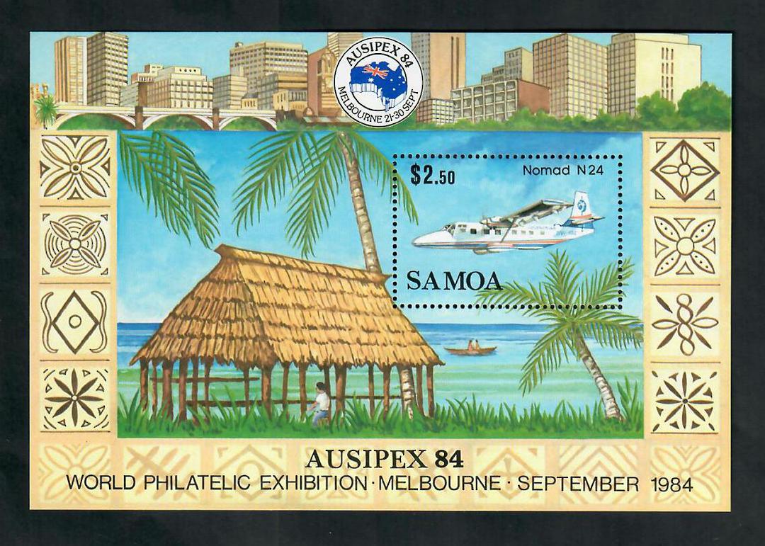 SAMOA 1984 Ausipex International Stamp Exhibition miniature sheet. - 20213 - UHM image 0