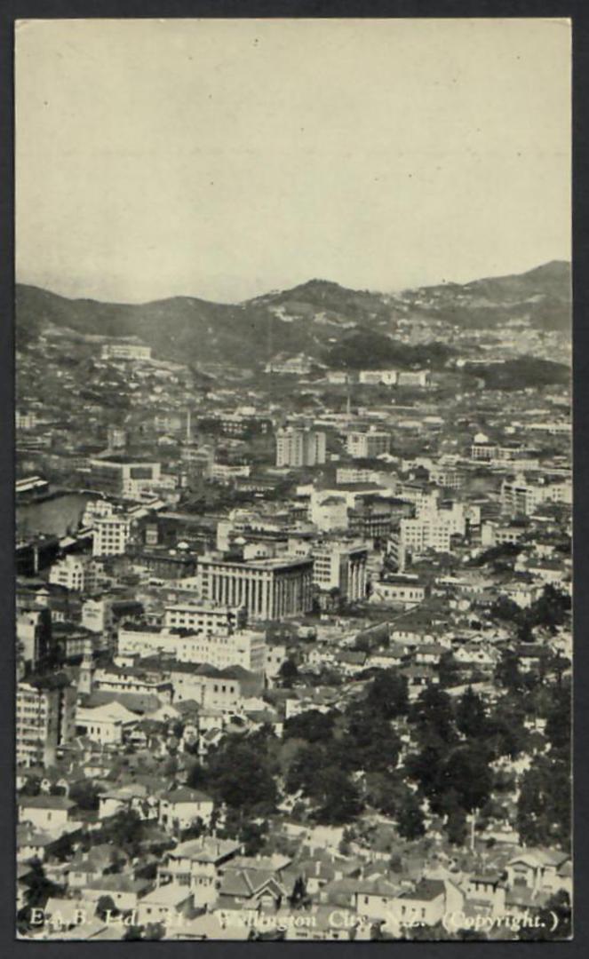 Postcard by E A Booker of Wellington City. - 47774 - Postcard image 0