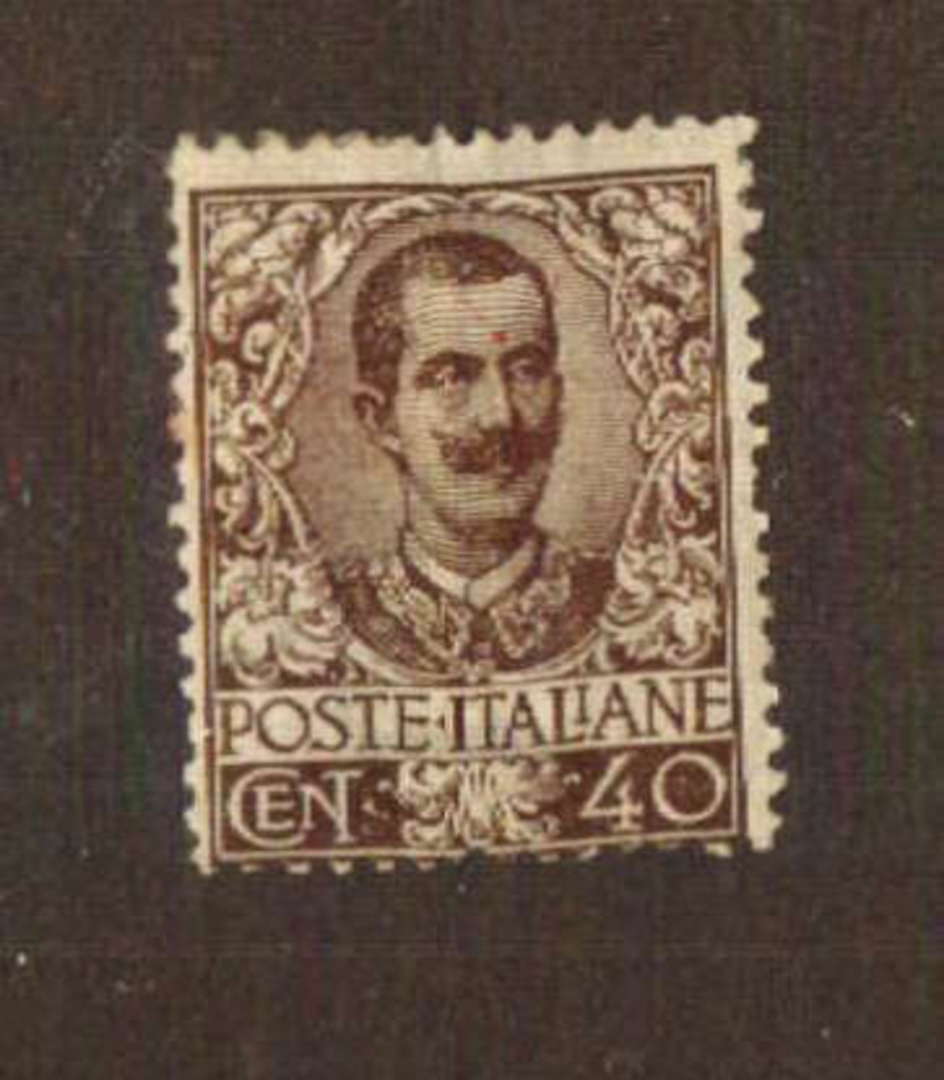 ITALY 1901 Definitive 40c Brown. - 71123 - Mint image 0