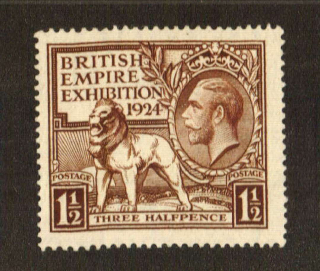 GREAT BRITAIN 1924 Exhibition 1.1/2d - 70774 - MNG image 0