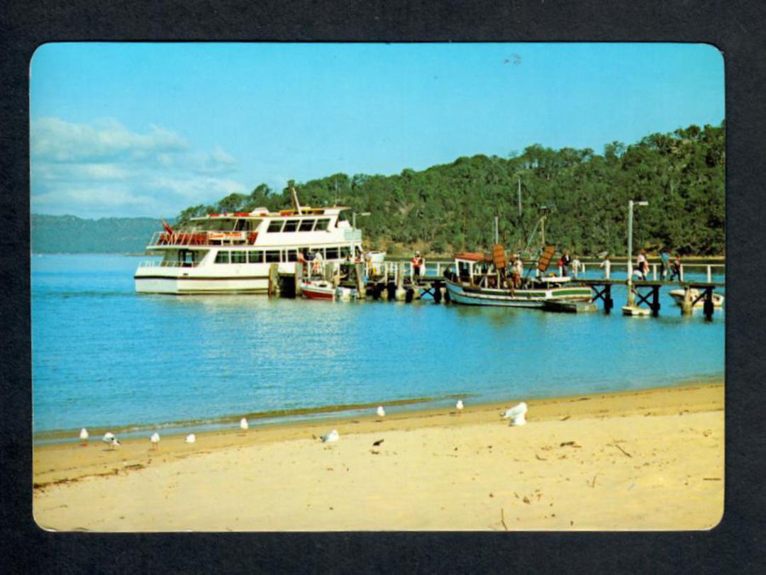 AUSTRALIA Modern Coloured Postcard of MV Hawkesbury at Patonga Central Coast New South Wales. - 40267 - Postcard image 0
