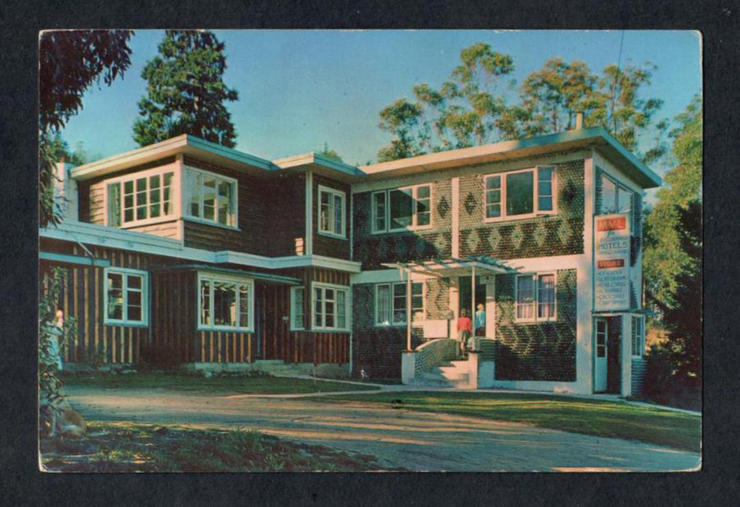 Modern Coloured Postcard by Gladys Goodall of The House built from Bottles Queenstown. - 444433 - Postcard image 0