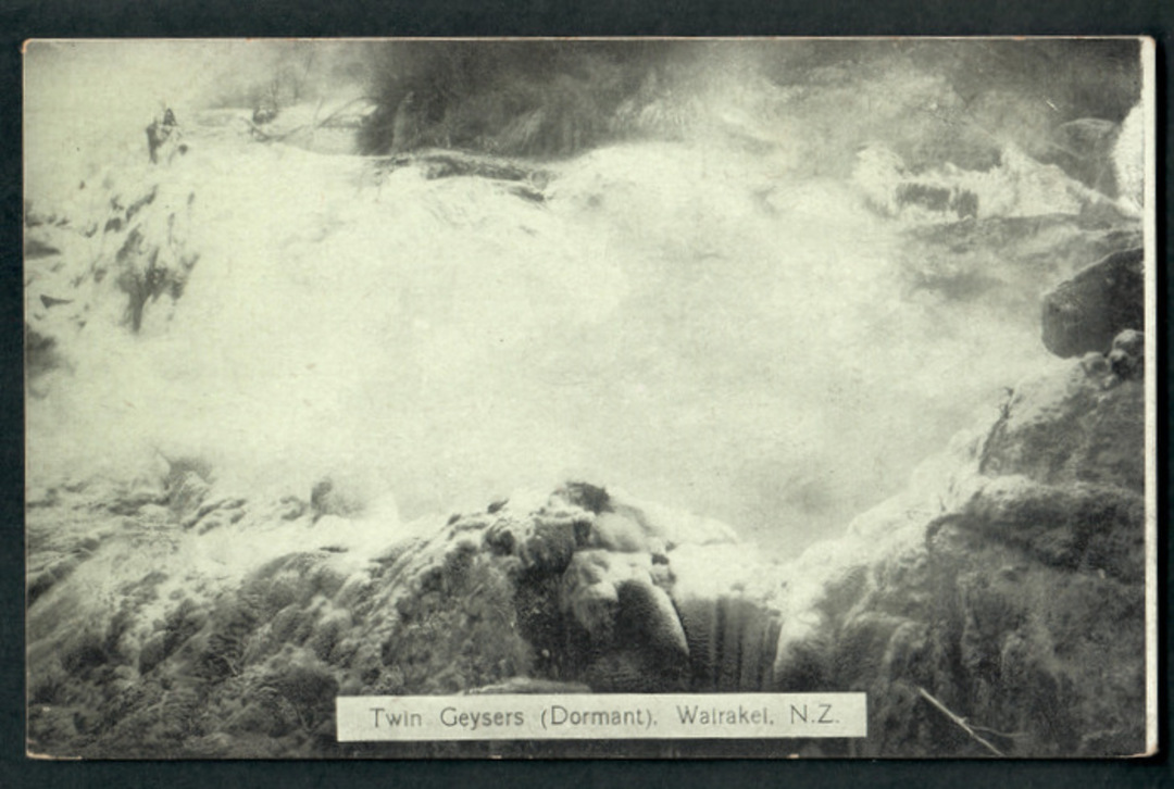 Postcard of Twin Geysers Wairakei. - 46781 - Postcard image 0