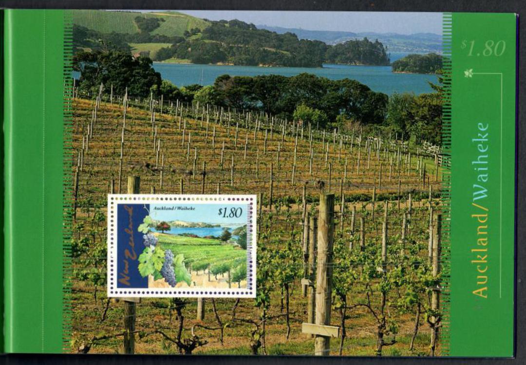 NEW ZEALAND 1997 Vineyards. Booket with special miniature sheets. - 135002 - Booklet image 6