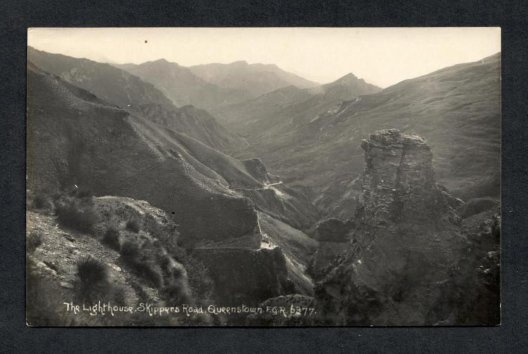 Real Photo by Radcliffe of the Lighthouse Skippers Road. - 49409 - Postcard image 0
