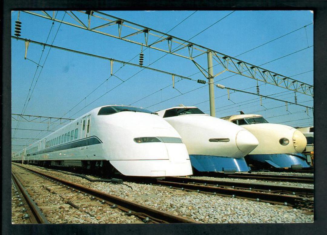 JAPAN Modern Coloured Postcard of the Bullet Train. - 444801 - Postcard image 0