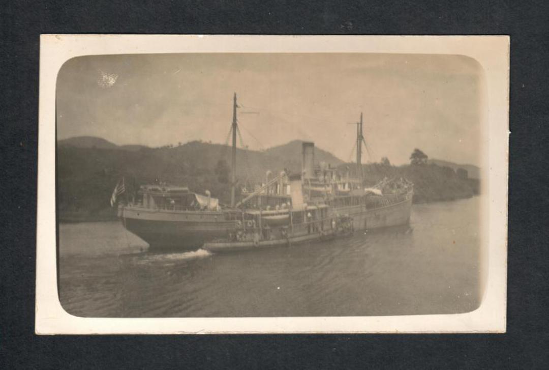 USA Postcard of of Ship. No identification except that it is flying the Stars and Stripes. - 40350 - Postcard image 0