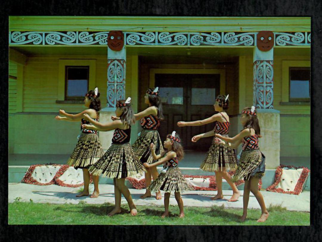 Modern Coloured Postcard by Gladys Goodall of Maori Action Song. - 444502 - Postcard image 0