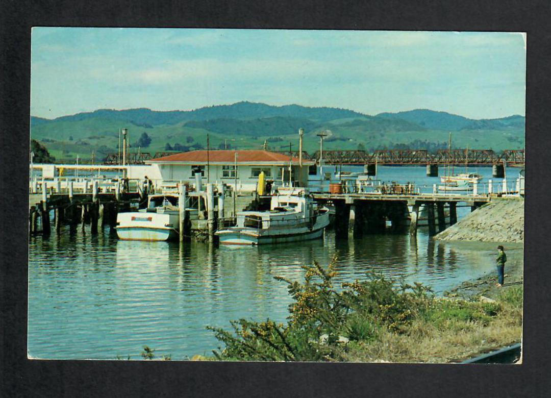 Modern Coloured Postcard by Gladys Goodall of the Boat Harbour Tauranga. - 444159 - Postcard image 0