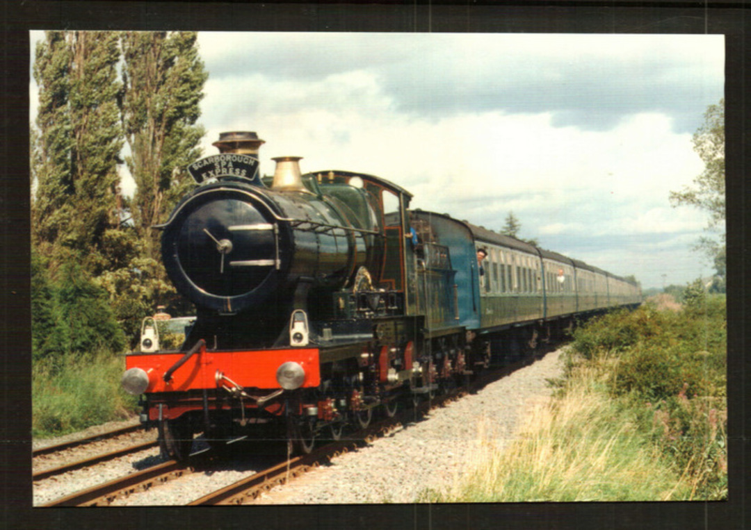 Modern Coloured Postcard of GWR City class 4-4-0 #3440 City of Truro.. - 440018 - Postcard image 0