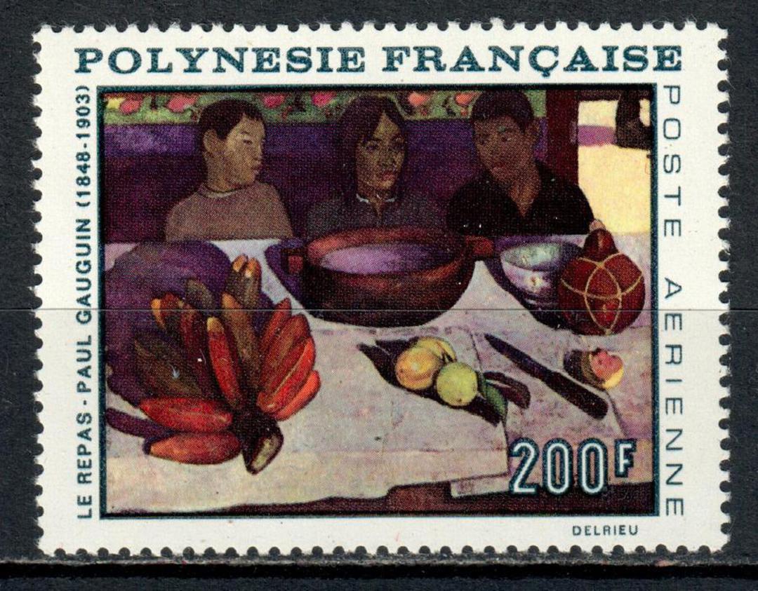 FRENCH POLYNESIA 1968 Definitive Air 200fr "The Meal" Gauguin. - 75356 - UHM image 0