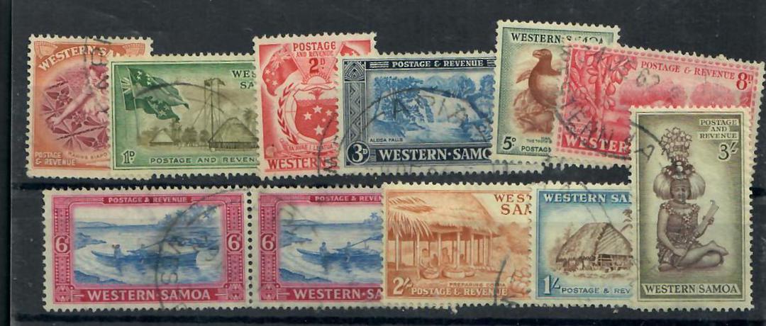 SAMOA 1952 Definitives. Set of 10. - 21716 - FU image 0