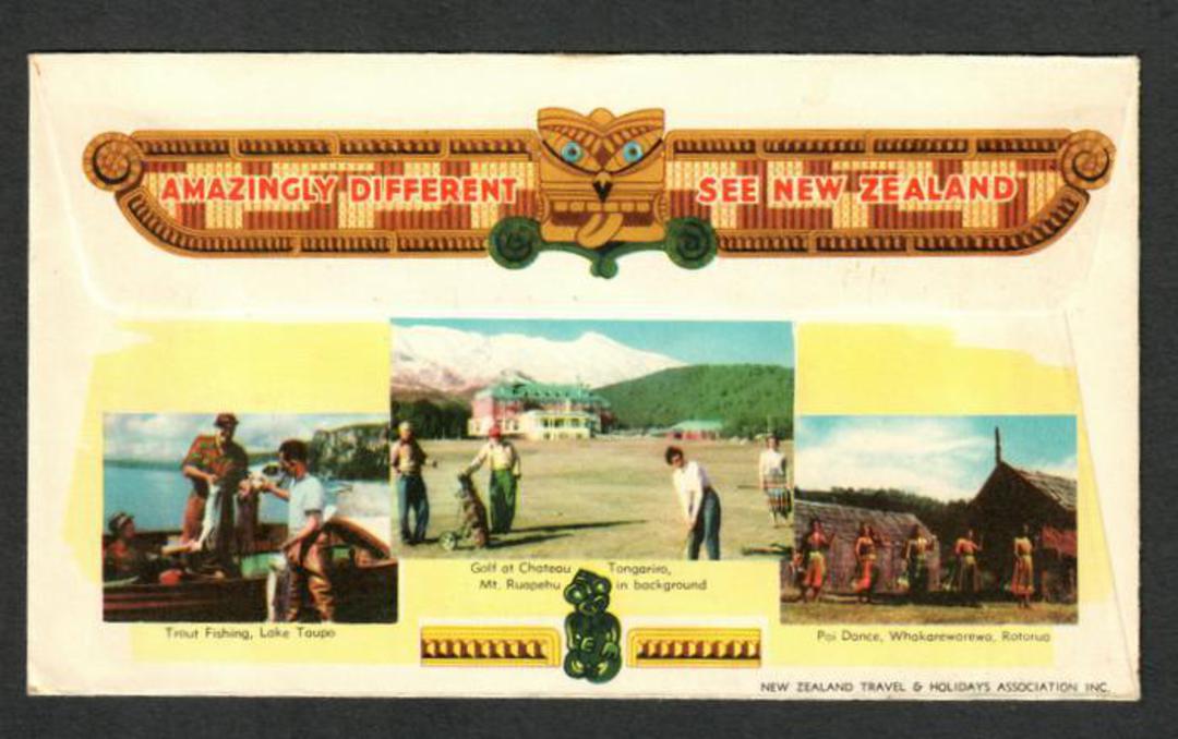 NEW ZEALAND 1966 Scout Jamboree on illustrated cover. - 35465 - FDC image 1