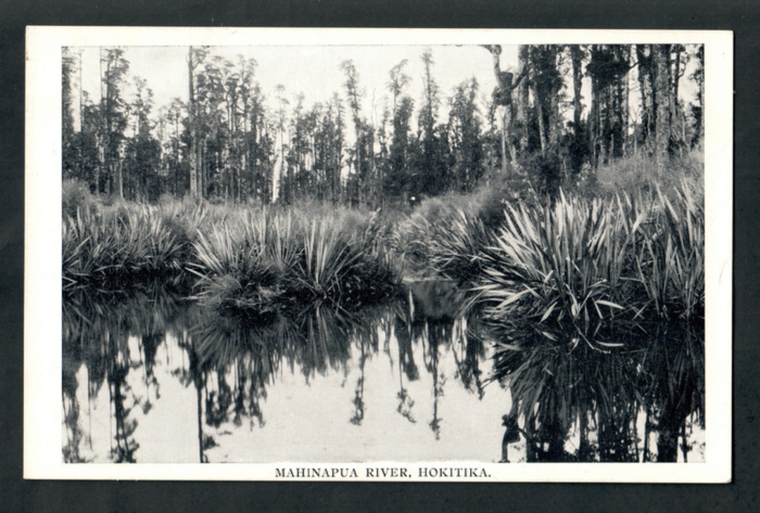 Real Photograph of Mahinapua River Hokitika. - 248778 - Postcard image 0
