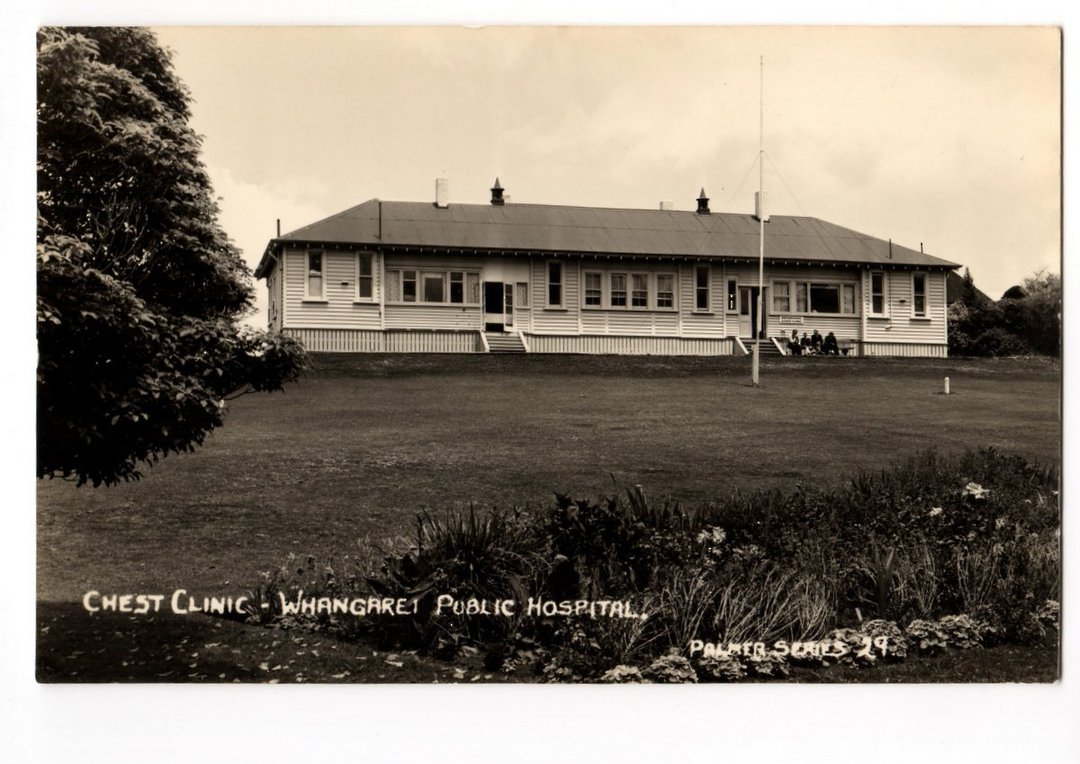 Real Photograph by T G Palmer & Son of the Chest Clinic Whangarei Public Hospital. - 44827 - image 0