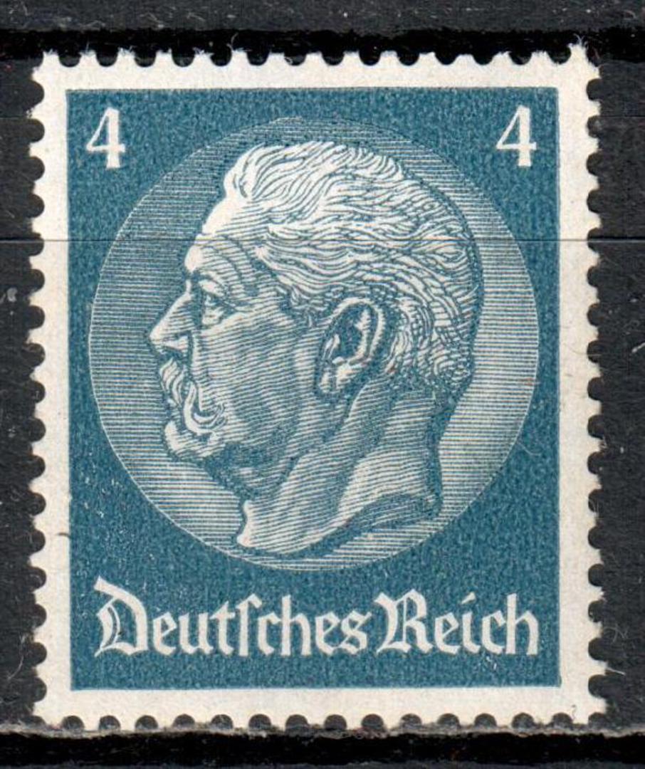 GERMANY 1933 Definitive 4pf Dull Blue. Watermark Mesh. - 76980 - UHM image 0