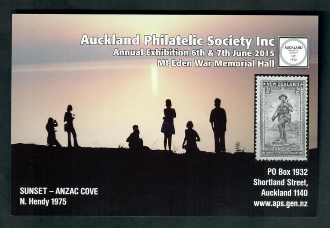 NEW ZEALAND 2015 Auckland. Philatelic Society Annual Exhibition miniature sheet. - 52452 - UHM image 0