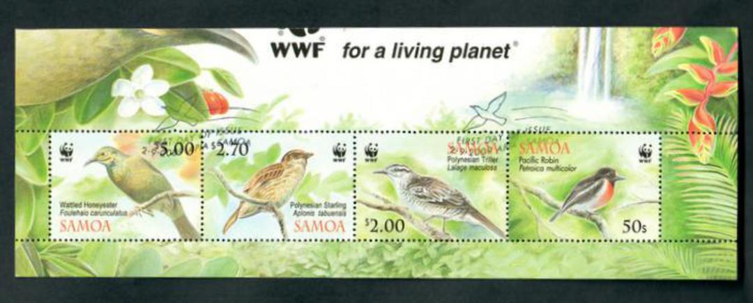 SAMOA 2009 Endangered Species. Miniature sheet. - 52414 - CTO image 0