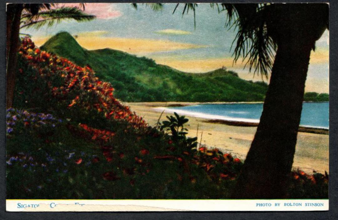 FIJI Coloured postcard of Sigatoka Coast. - 43813 - Postcard image 0
