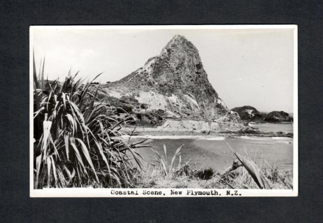 Real Photograph by N S Seaward of Coastal Scene New Plymouth. - 46916 - Postcard image 0