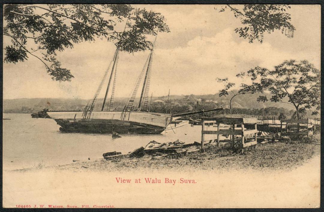 FIJI Postcard View at Walu Bay Suva. - 243899 - Postcard image 0