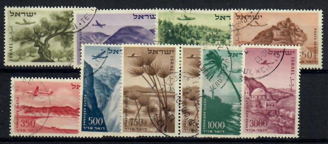 ISRAEL 1953 Air. Set of 9. - 23494 - VFU image 0