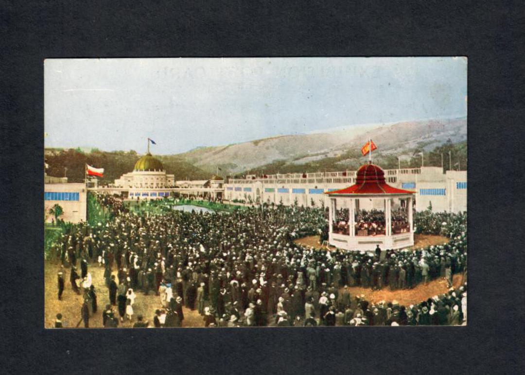 NEW ZEALAND 1925 Coloured Postcard by Coulls Somerville Wilkie of Dunedin Exhibition. - 69411 - Postcard image 0