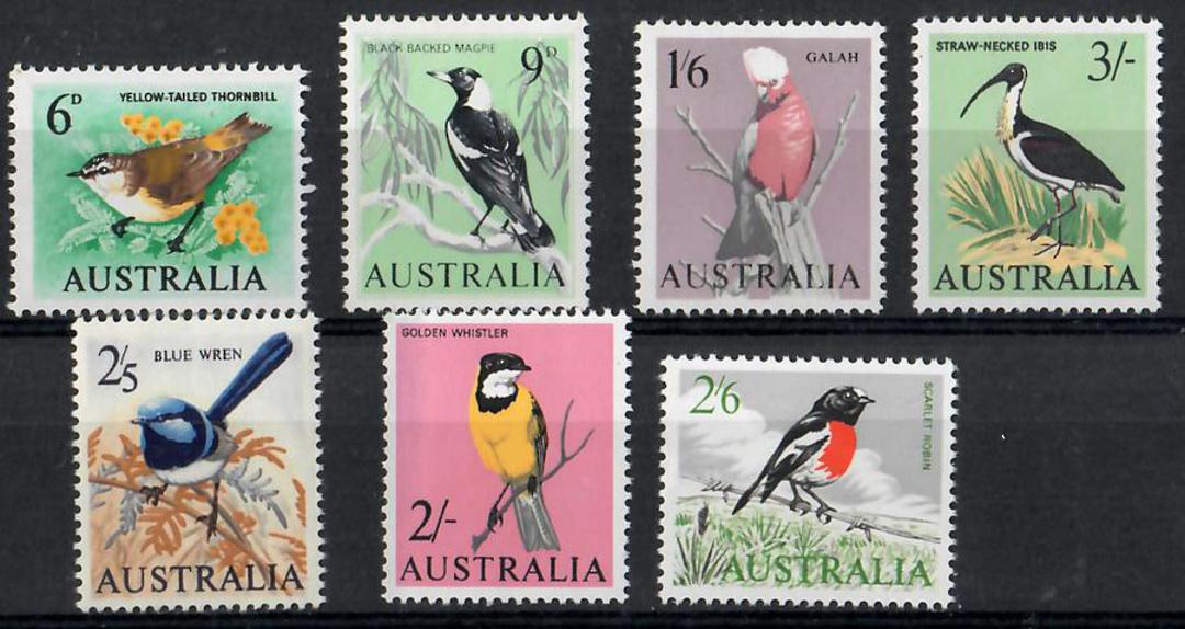 AUSTRALIA 1964 Definitives. Set of 7. - 25808 - UHM image 0